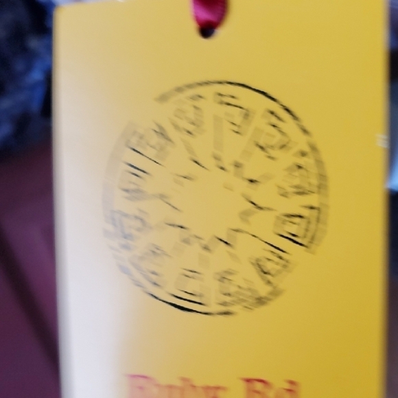 Ruby Rd. Blue and Gold Bomber Jacket Relaxed Fit - Picture 3 of 9